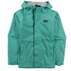 Patagonia Girls torrentshell Aqua Raincoat SZ:XL-14